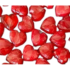 3 d Hearts (Red)